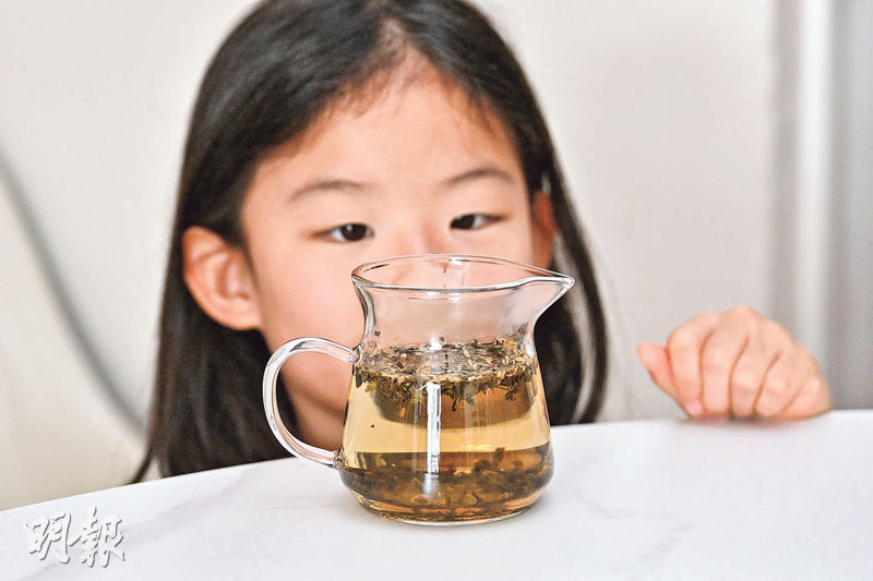 透明設計的茶具